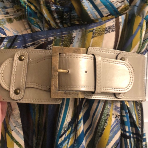 Corey P Casual Dress w/ belt, Size 8 - Picture 4 of 6